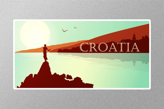 Wholesale Croatia Sea Travel Sticker