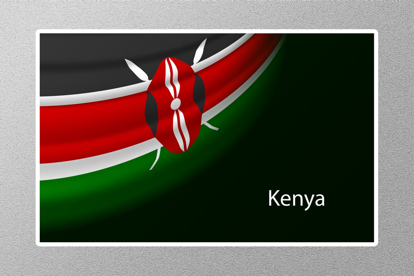 Wholesale Kenya Travel Sticker
