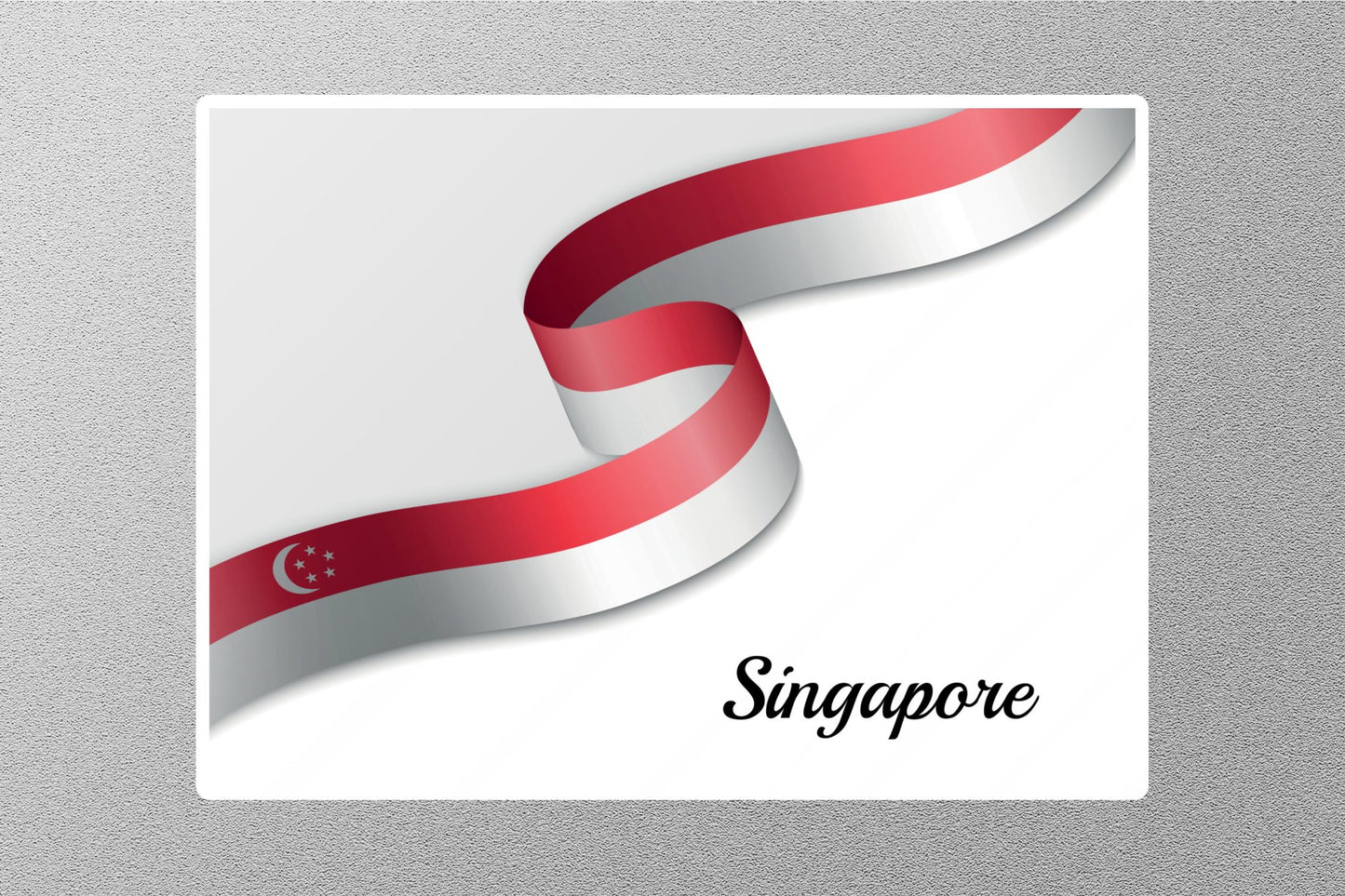 Wholesale Singapore Travel Sticker