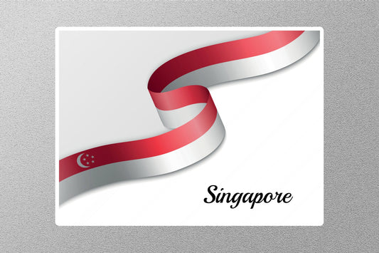 Wholesale Singapore Travel Sticker