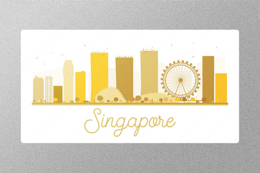 Wholesale Singapore 2 Travel Sticker