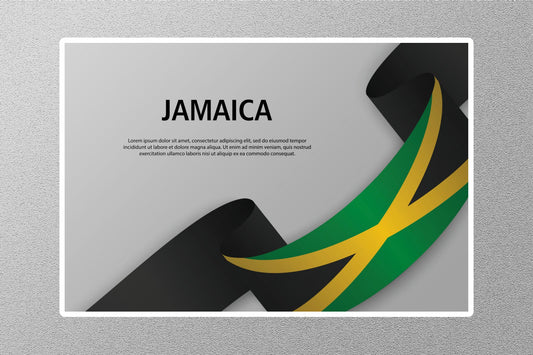 Wholesale Jamaica 2 Travel Sticker