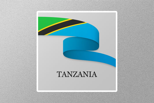 Wholesale Tanzania 2 Travel Sticker