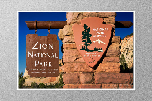 Zion National Park 2 Travel Sticker