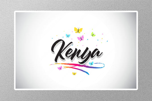 Wholesale Kenya Travel Sticker