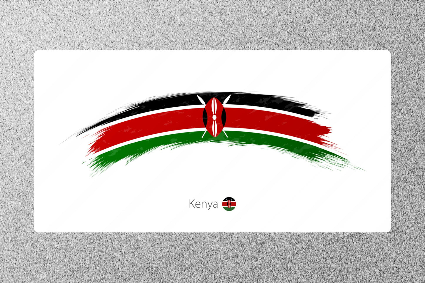 Wholesale Kenya 3 Travel Sticker