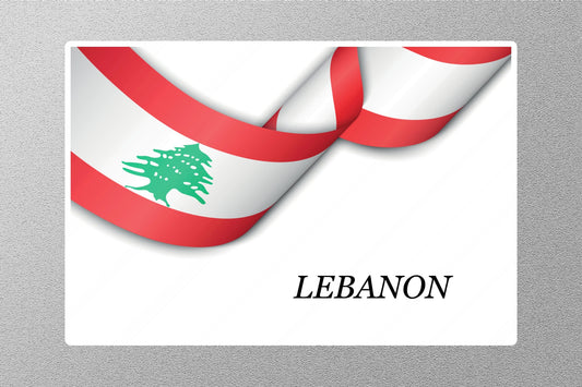 Wholesale Lebanon 3 Travel Sticker