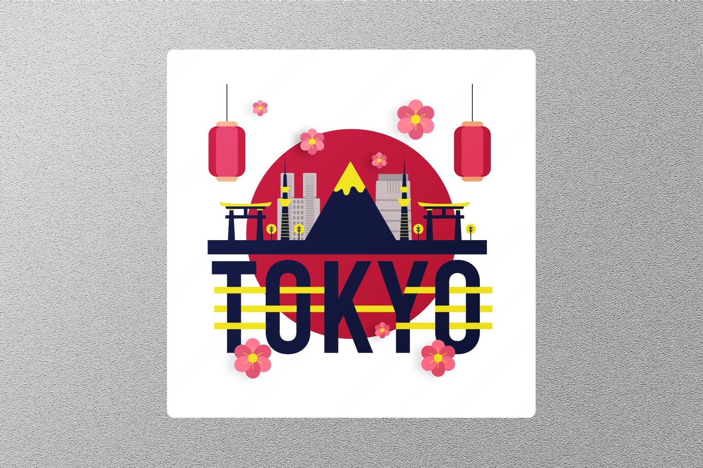 Wholesale Tokyo Travel Sticker