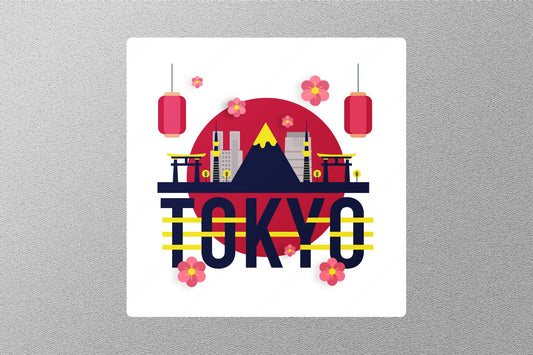 Wholesale Tokyo Travel Sticker