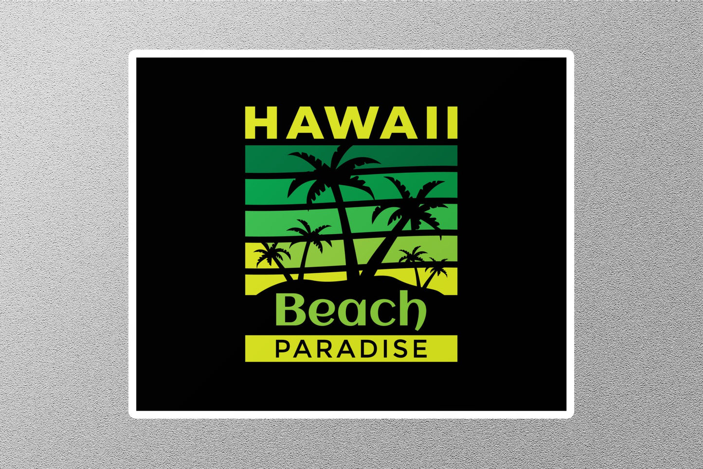 Wholesale Hawaii Beach Paradise Travel Sticker