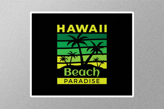 Wholesale Hawaii Beach Paradise Travel Sticker