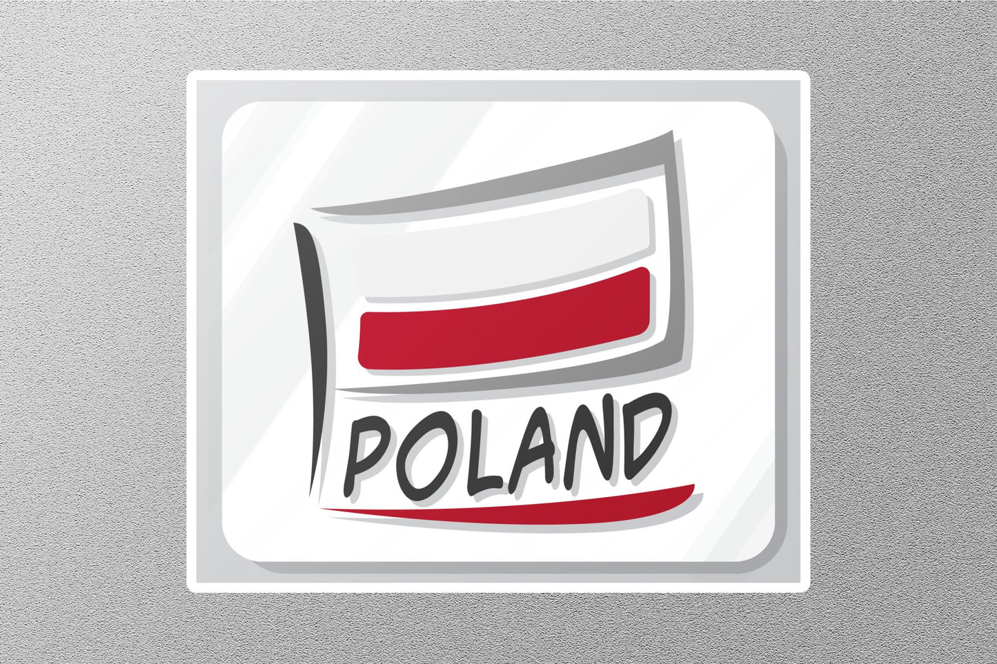 Wholesale Poland 4 Travel Sticker
