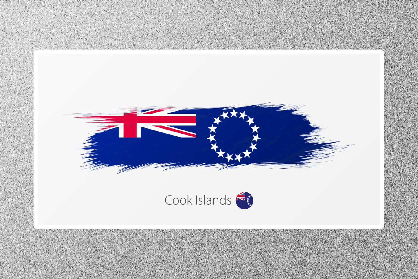 Wholesale Cook Island 2 Travel Sticker