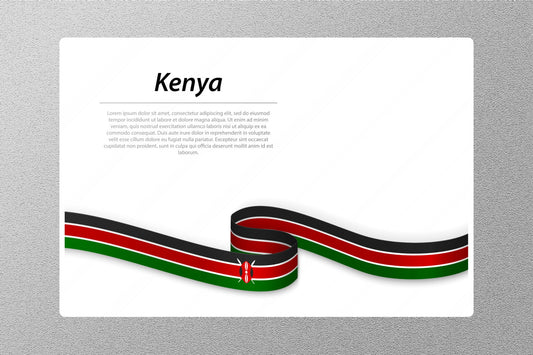 Wholesale Kenya 4 Travel Sticker