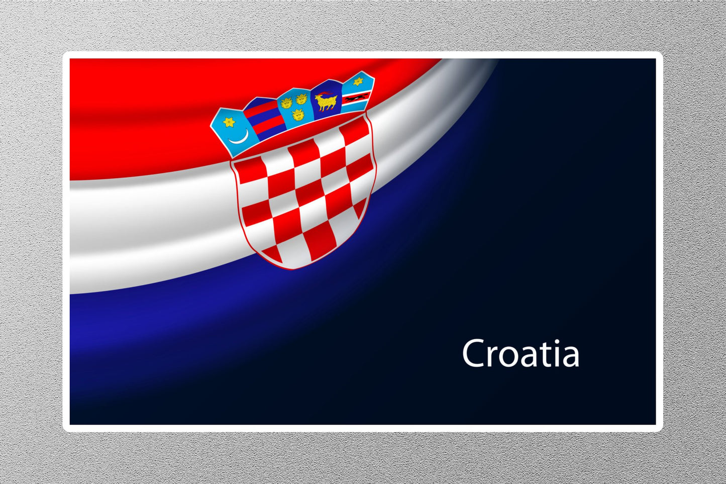 Wholesale Croatia 3 Travel Sticker