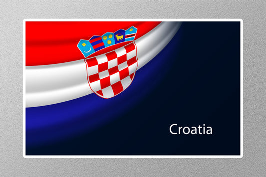 Wholesale Croatia 3 Travel Sticker