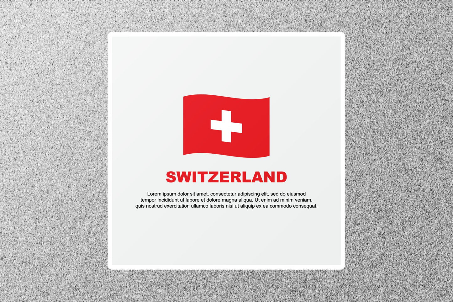 Wholesale Switzerland 2 Travel Sticker