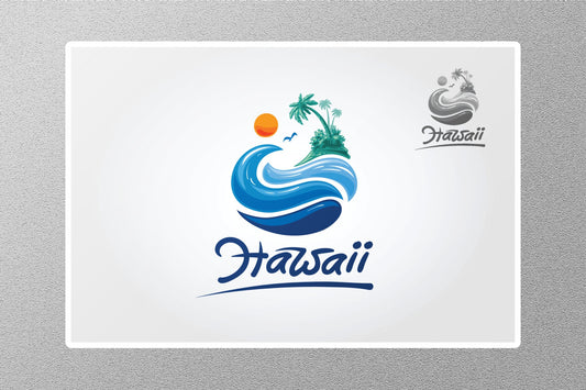 Wholesale Hawaii Beach Travel Sticker