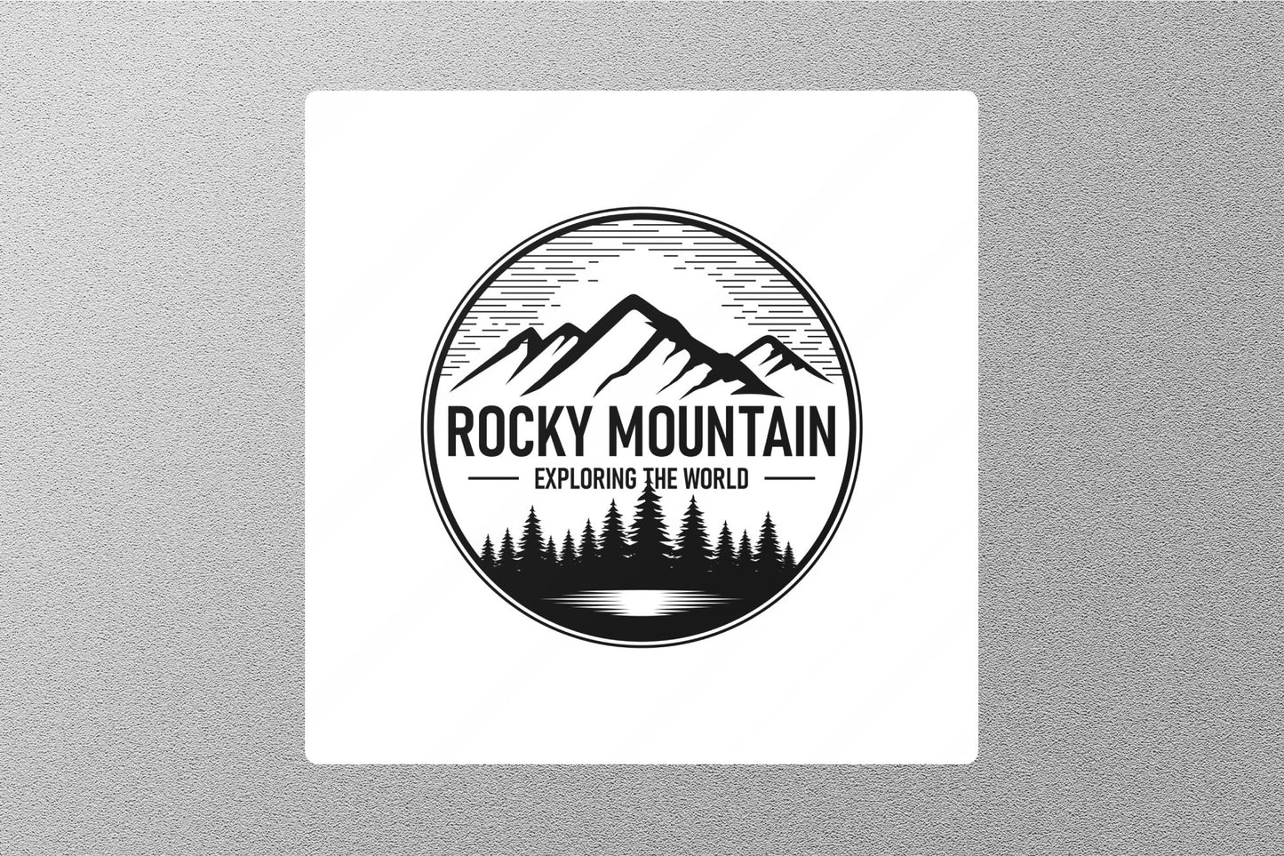 Wholesale Rocky Mountain Travel Sticker