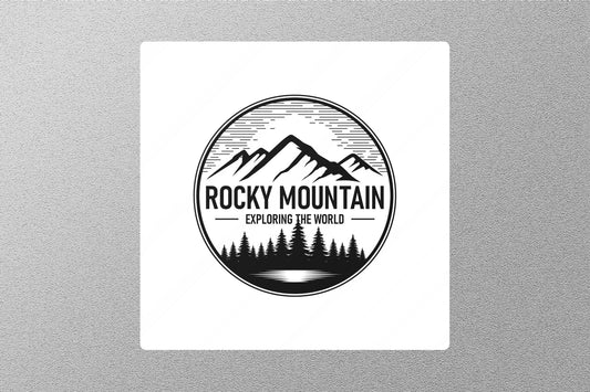 Wholesale Rocky Mountain Travel Sticker