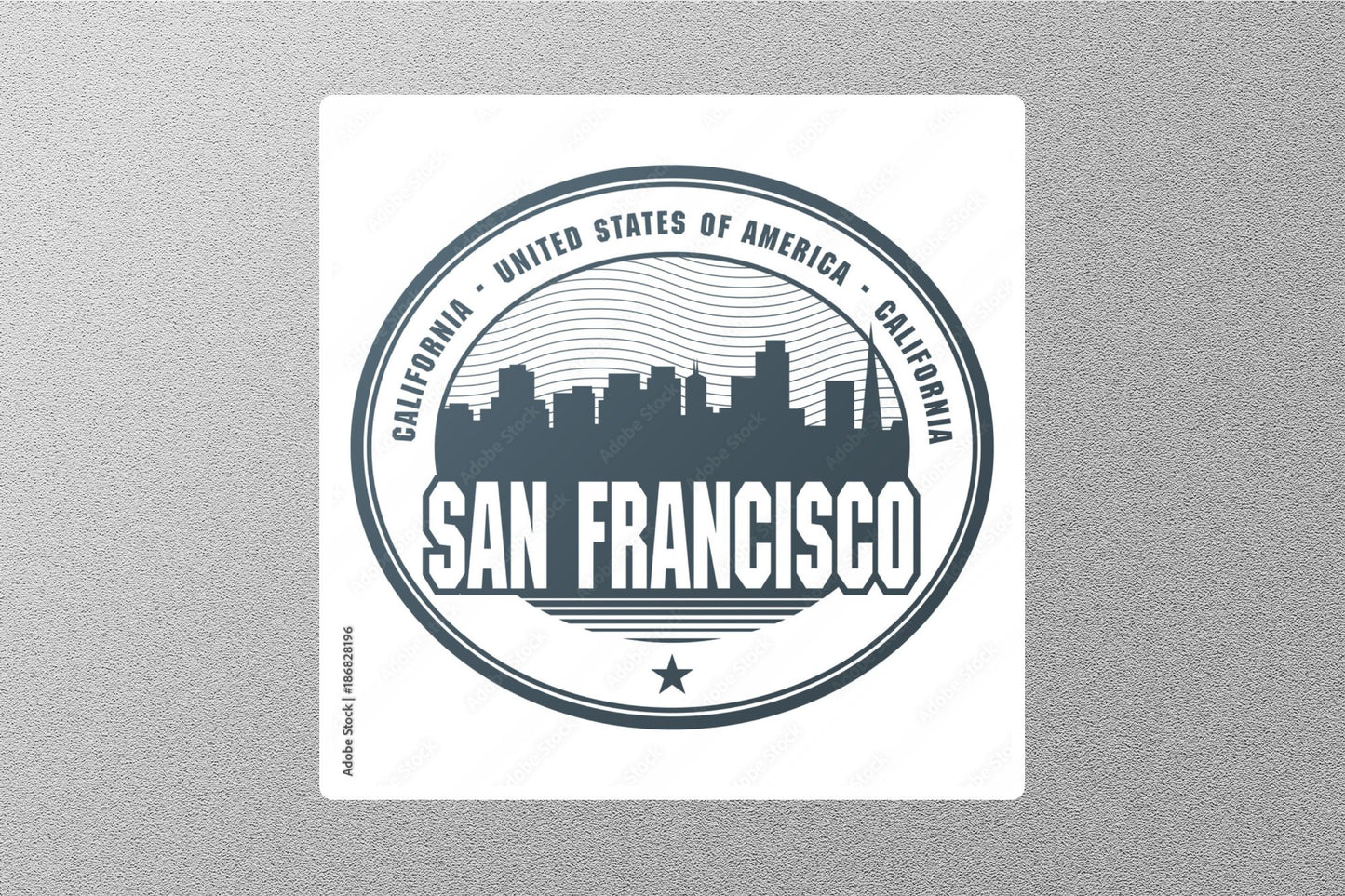 Wholesale San Francisco 3 Travel Sticker