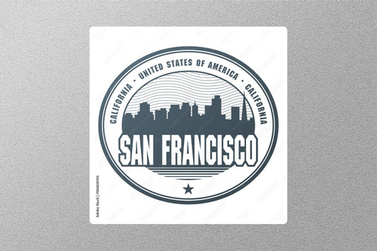 Wholesale San Francisco 3 Travel Sticker