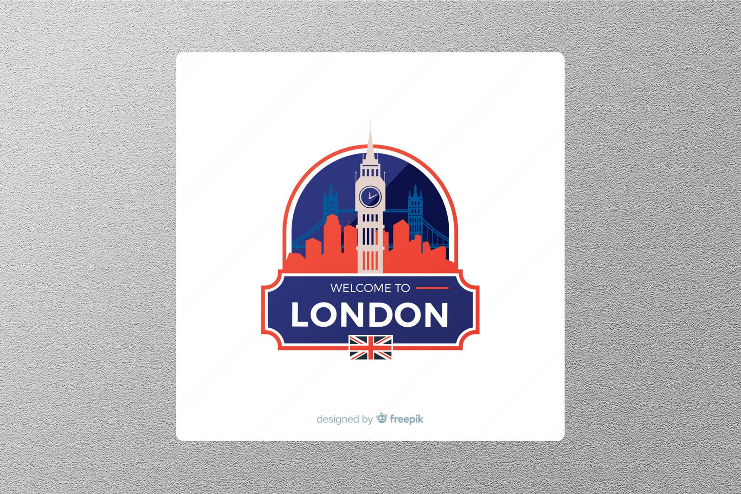 Wholesale Welcome to London Travel Sticker