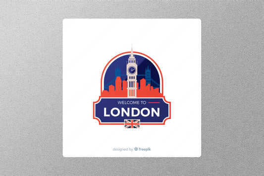 Wholesale Welcome to London Travel Sticker
