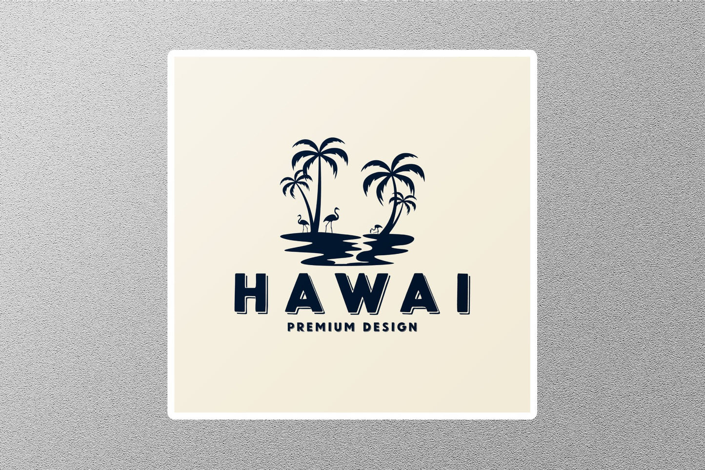 Hawai Design Travel Sticker