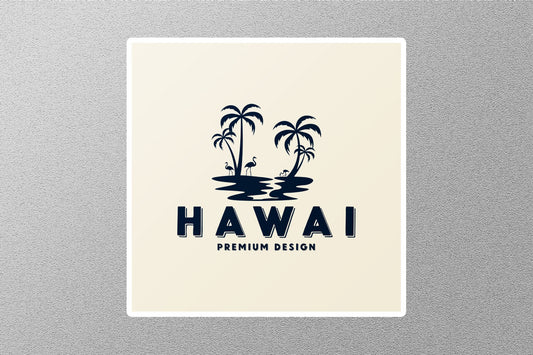 Hawai Design Travel Sticker