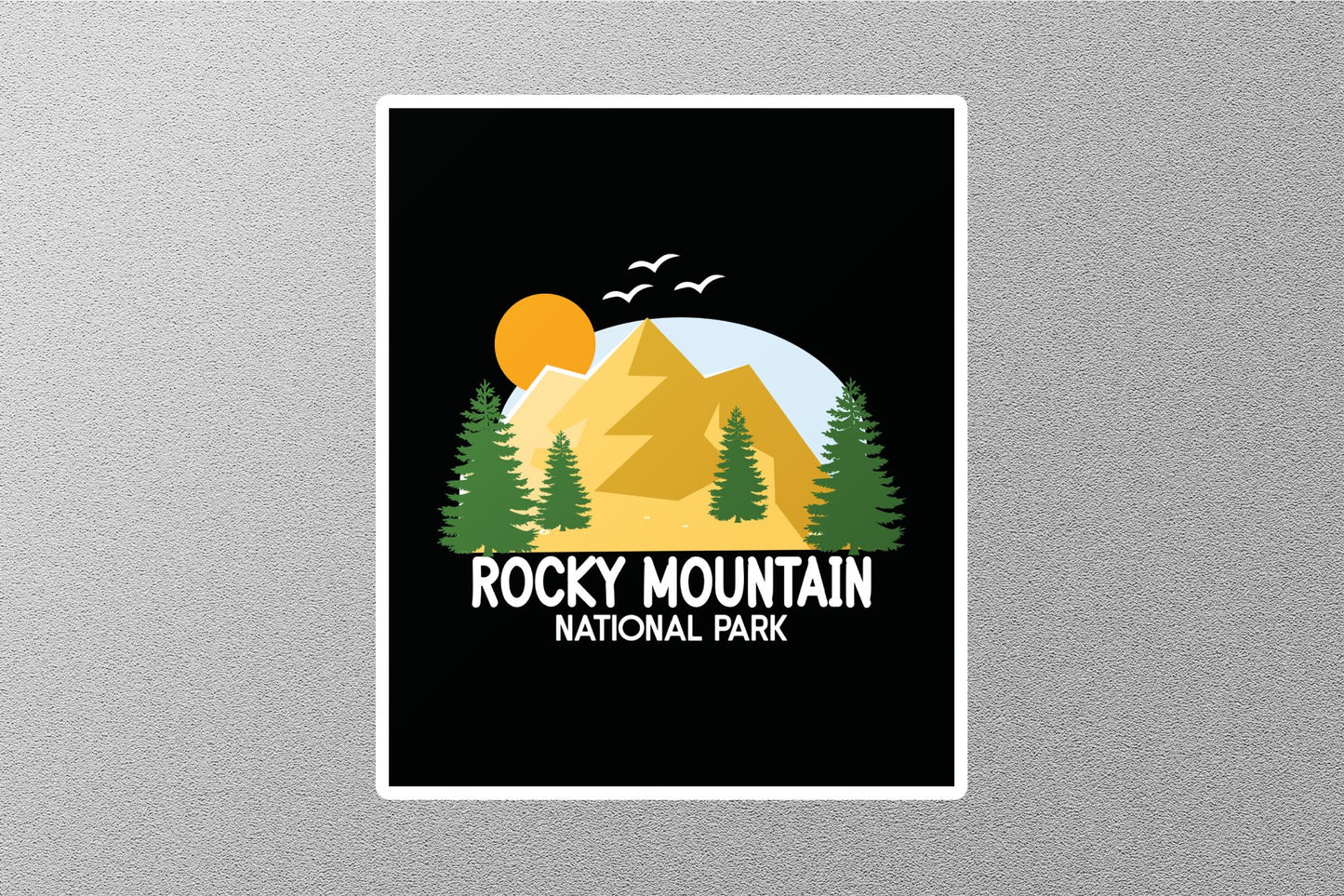 Rocky Mountain National Park Travel Sticker