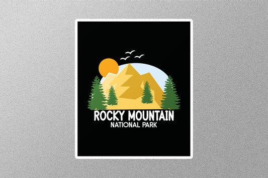 Rocky Mountain National Park Travel Sticker
