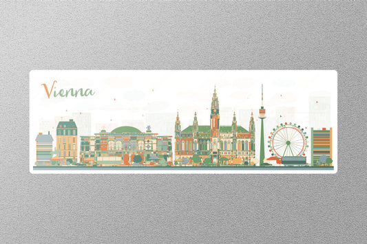 Wholesale Vienna City Travel Sticker