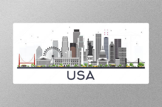 Wholesale USA Travel Sticker