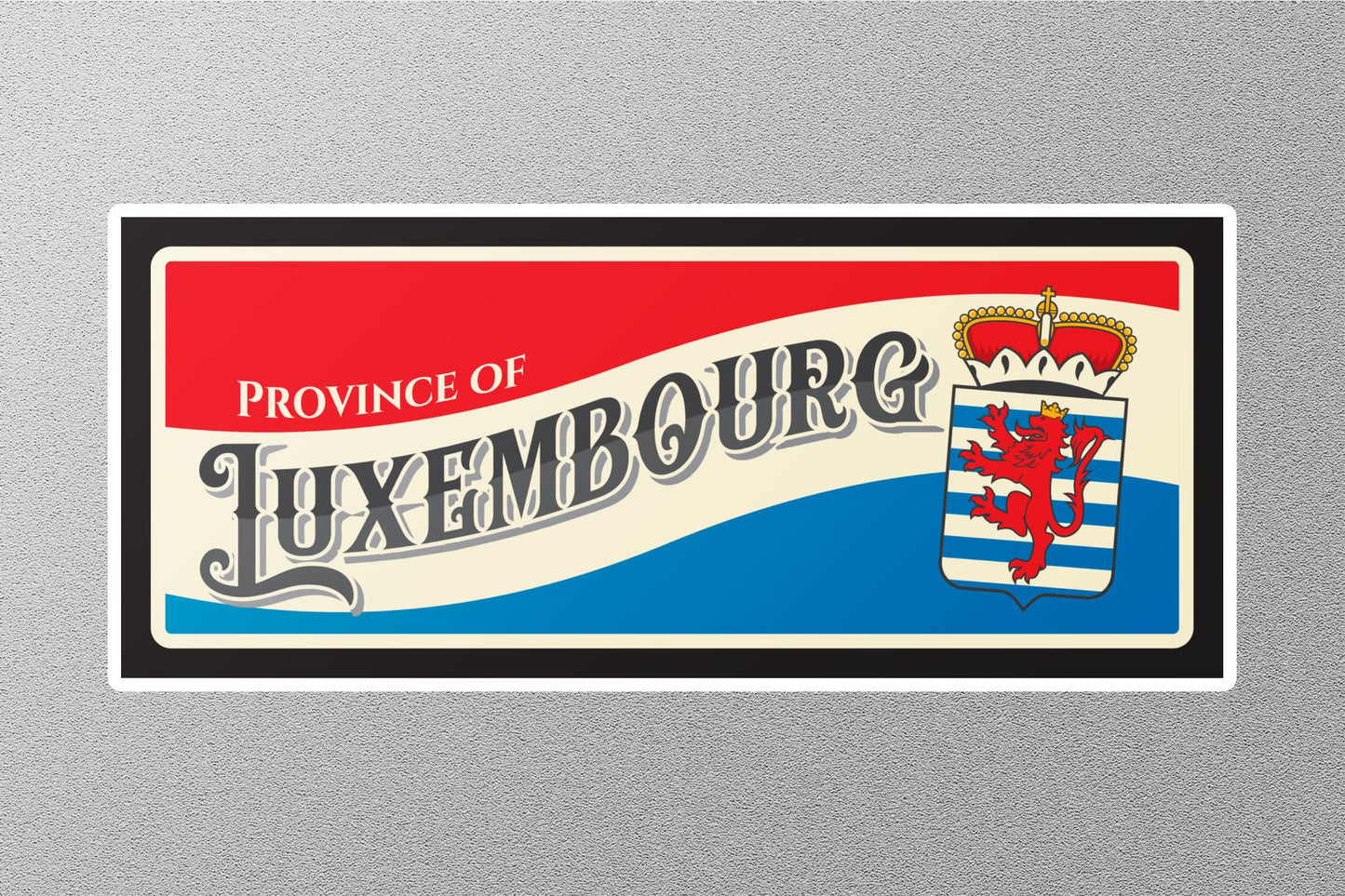 Wholesale Province of Luxembourg Travel Sticker