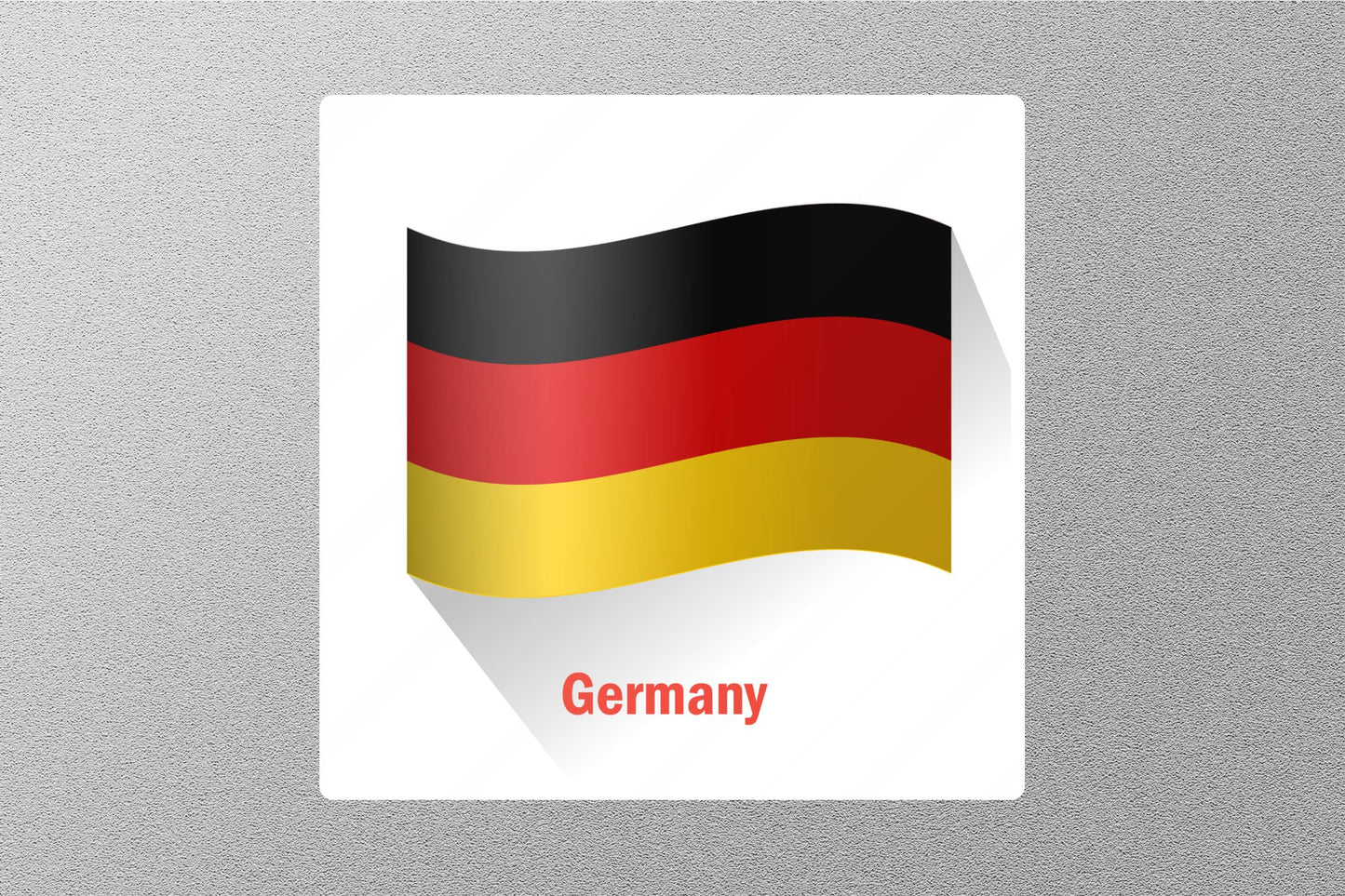 Germany Flag Travel Sticker
