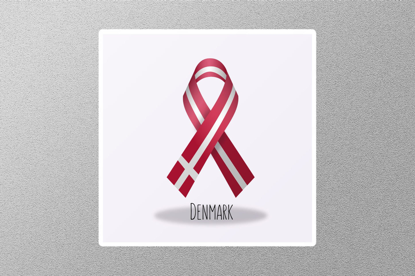 Wholesale Denmark Ribbon Travel Sticker