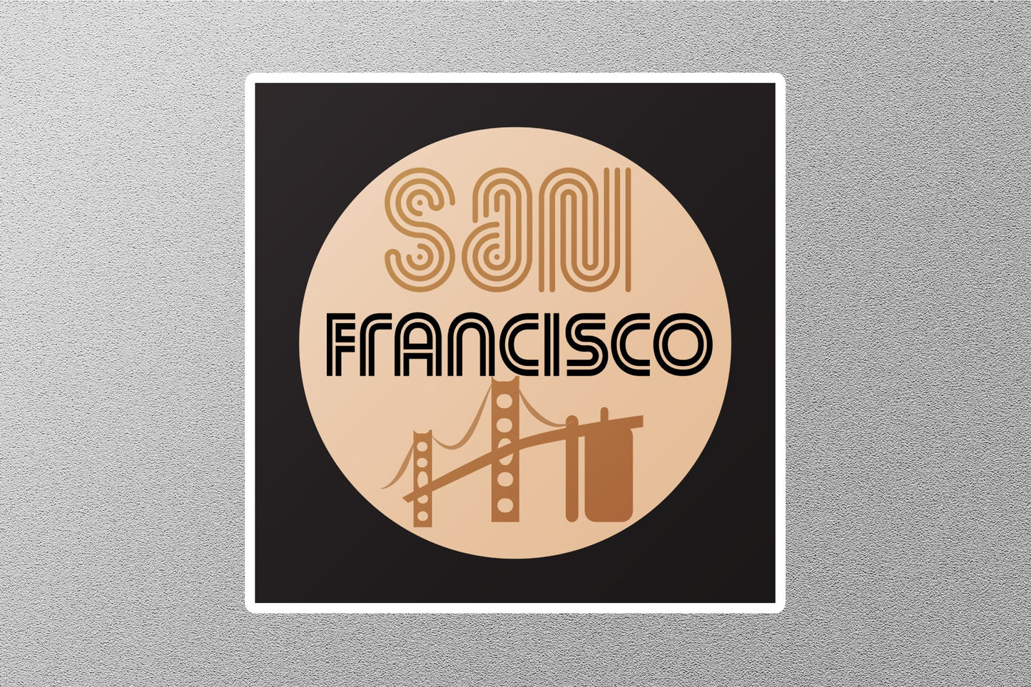 Wholesale San Francisco Bridge Travel Sticker
