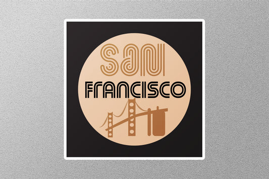 Wholesale San Francisco Bridge Travel Sticker