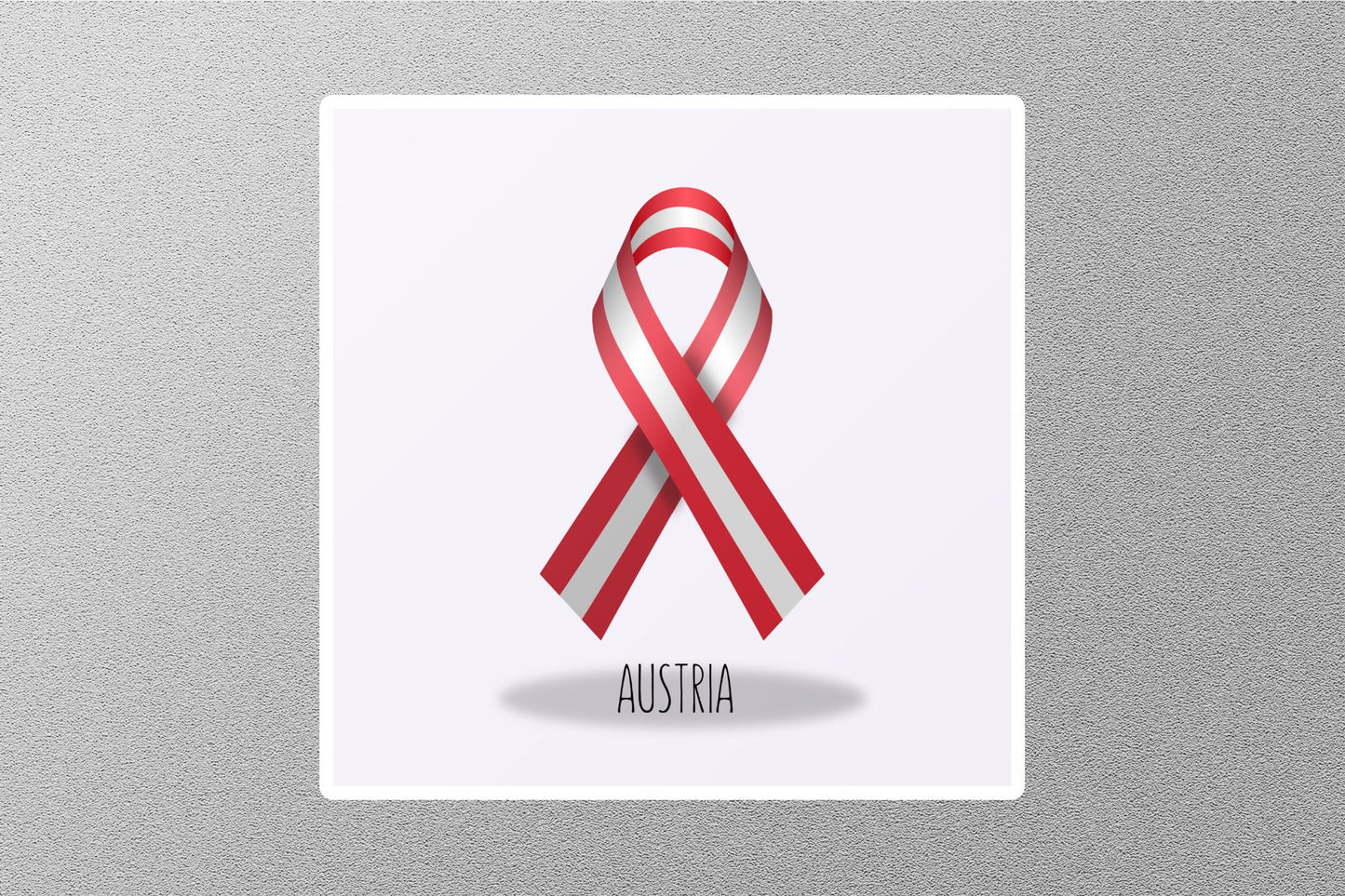 Wholesale Austria Ribbon Travel Sticker