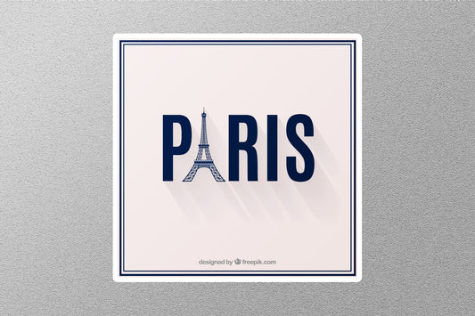 Wholesale Paris Eiffel Tower Travel Sticker