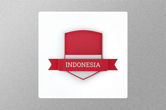 Wholesale Indonesia Travel Sticker