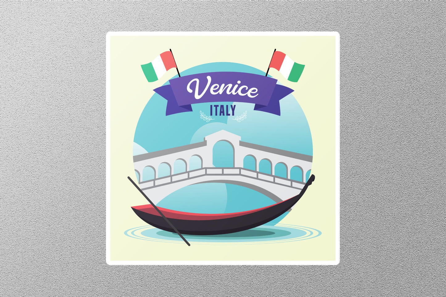 Wholesale Venice Italy Bridge Travel Sticker