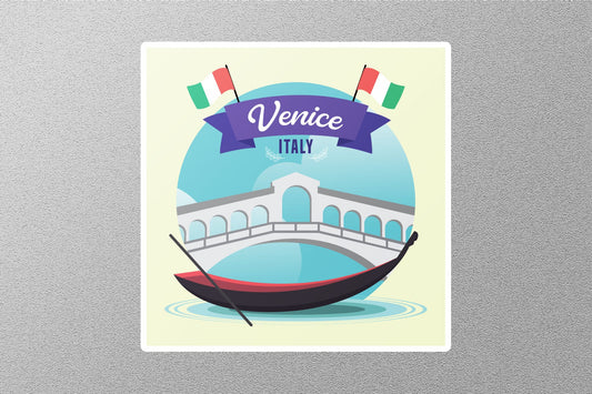 Wholesale Venice Italy Bridge Travel Sticker