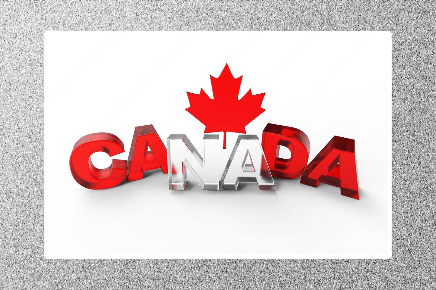 Wholesale Canada Maple Leaf Travel Sticker