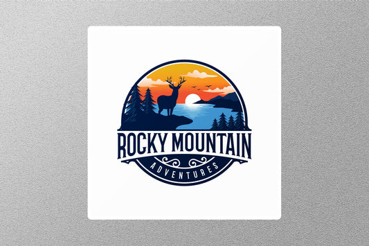 Wholesale Rocky Mountain Adventure Travel Sticker