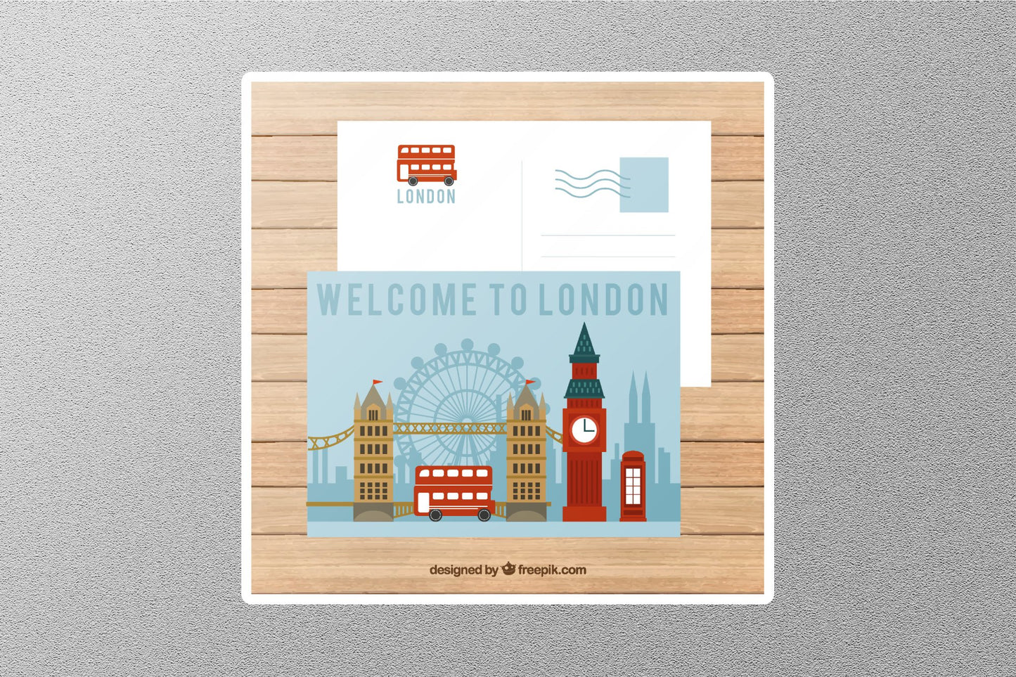 Wholesale Welcome to London Travel Sticker