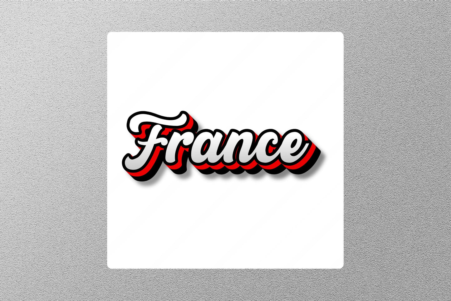 Wholesale France 3 Travel Sticker