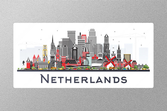 Wholesale Netherlands City Travel Sticker