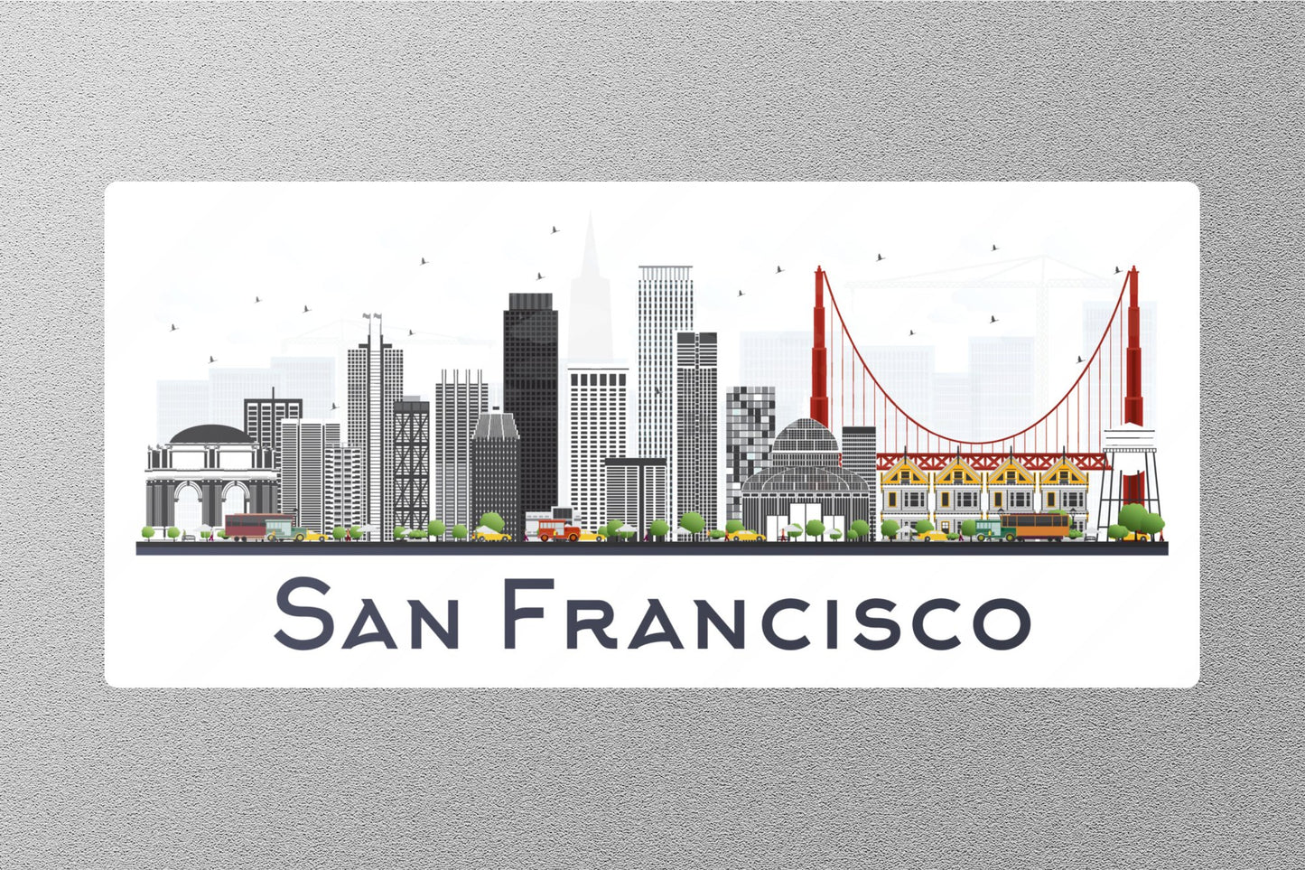 Wholesale San Francisco Travel Sticker